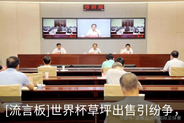 [流言板]世界杯草坪出售引纷争，新泽西州不满1300万投资被他人收割
